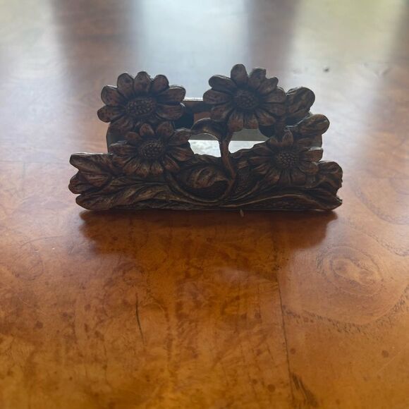 PEWTER BUSINESS Card Holder! - Picture 4 of 5